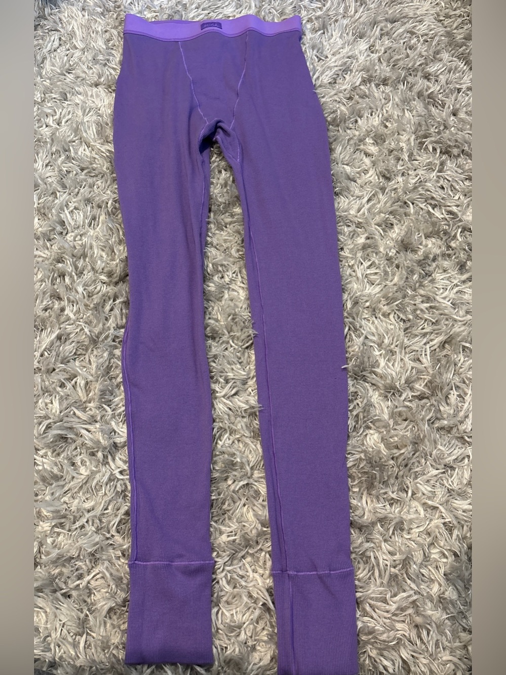 New without tags SKIMS Cotton Rib Purple Size Small